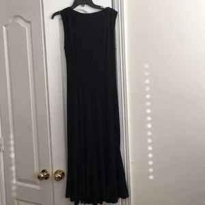 Black Midi Party Dress  - Julian Taylor